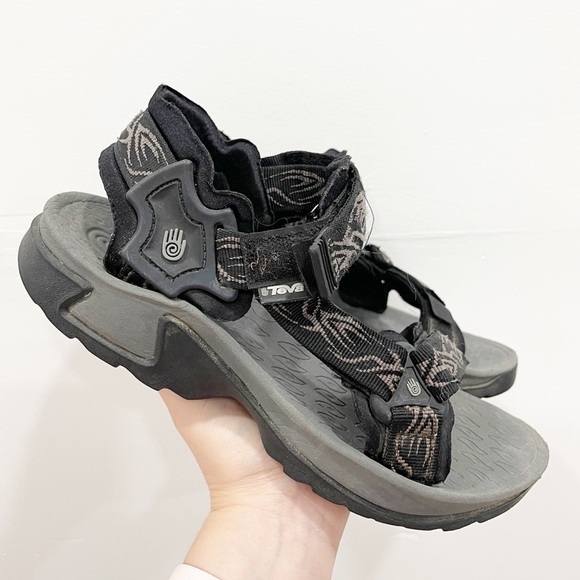 Teva Men’s Stratum Sandal Printed Hiking 8 Outdoor - Picture 1 of 8